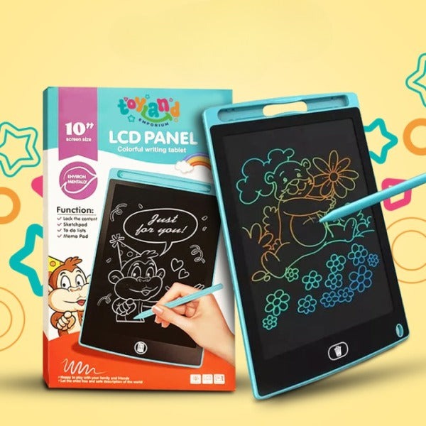 LCD Writing Tablet In INCHES SIZE MULTI COLOR