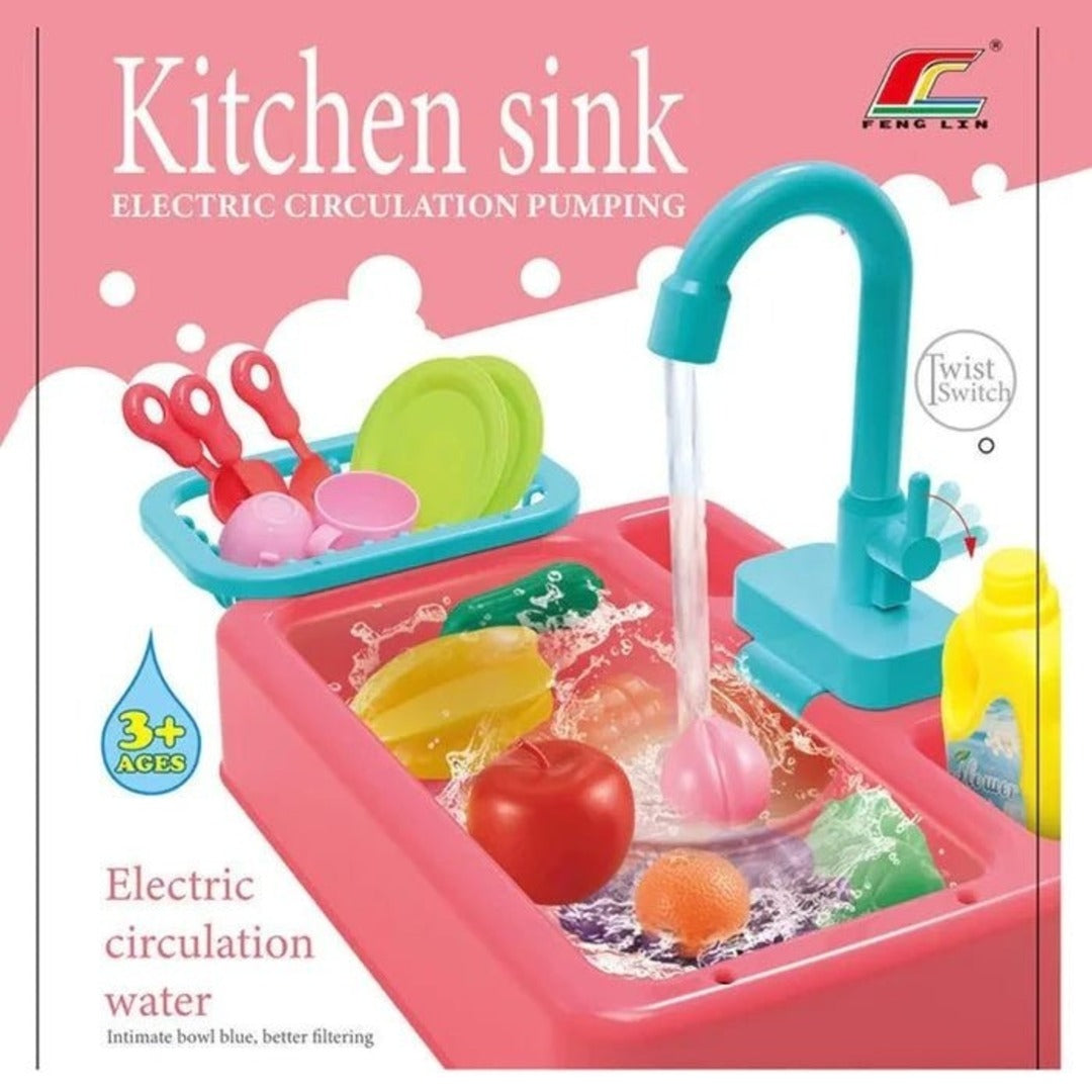 🍴 Kids' Kitchen Sink Playset – Wash, Learn & Play! 🌟