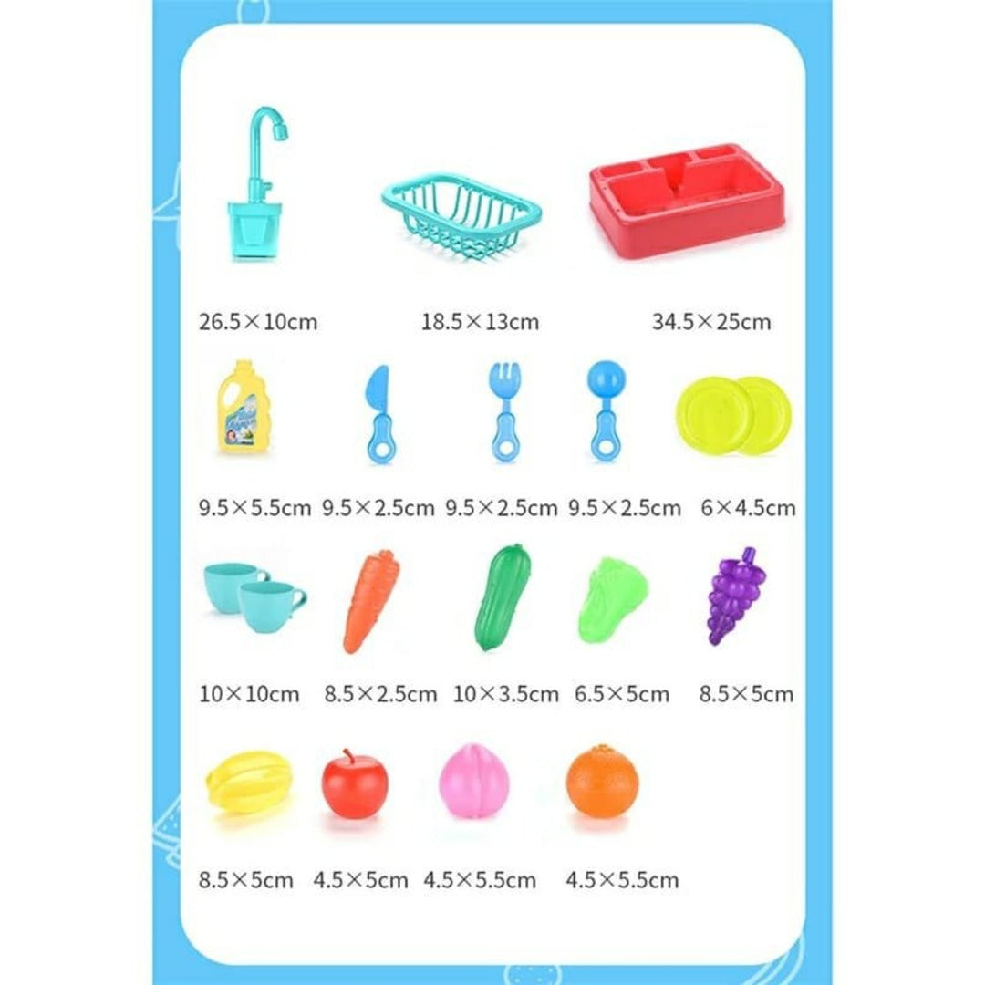 🍴 Kids' Kitchen Sink Playset – Wash, Learn & Play! 🌟