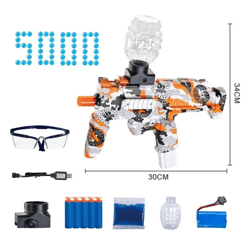 Electric Automatic Toy Gun Gel Bullet Water Gel Balls Blaster For Kids - Toymallpk