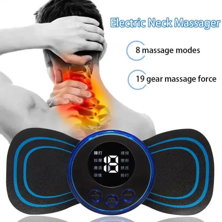 Massager Neck EMS butterfly Portable