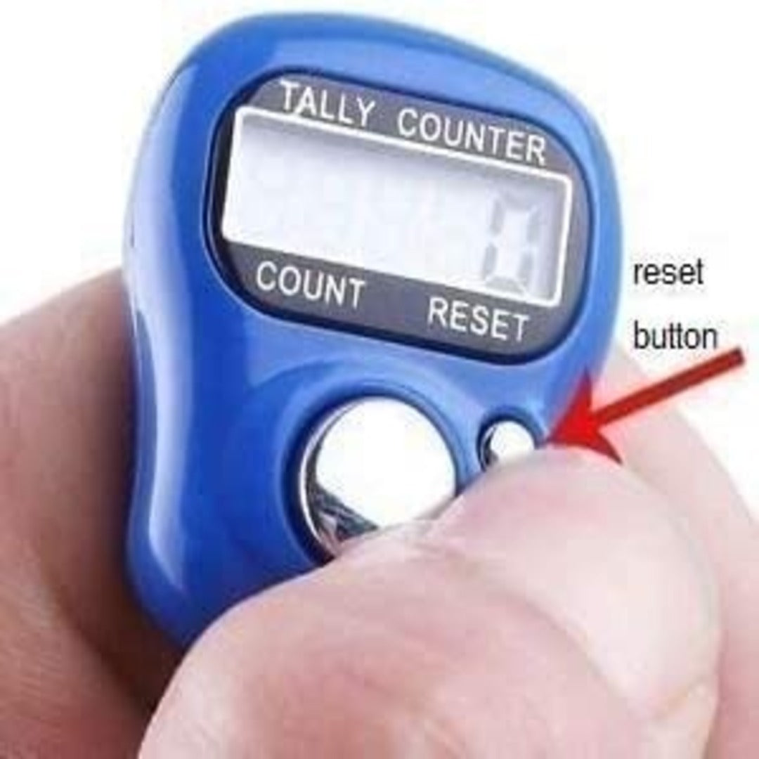 📿 Digital Finger Tally Counter – Portable Tasbeeh for Zikr & Prayer Pack Of 2