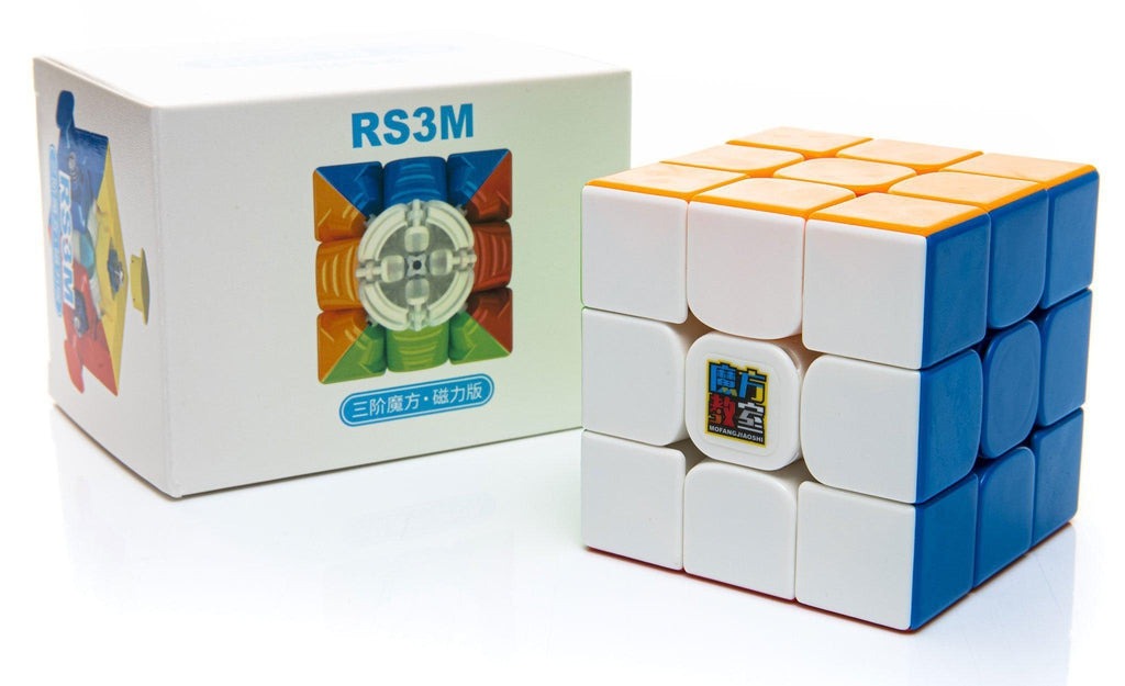 3x3 Magnetic Magic Cube Professional Stickerless Smooths Puzzle Speed Cube, Super RS3M