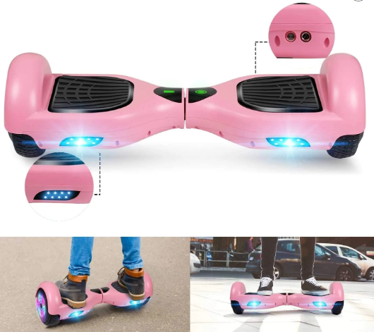 2 Wheel Hoverboard Smart Self Balancing Scooter 6.5 inches tyre without blutooth