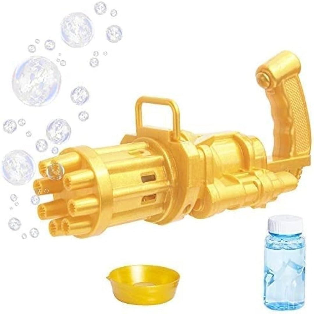 8 Hole massive Bubble Gun Gattling Toy Automatic Electric Bubble Maker Machine glue Gun (Copy)