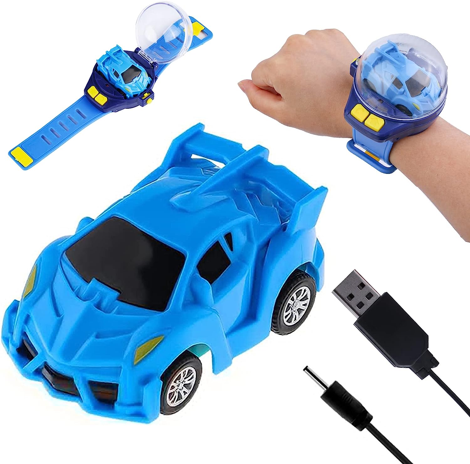 Kids Mini Remote Control Watch Car - Toymallpk