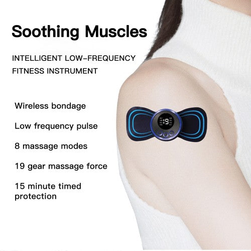 Mini Body Massager Portable and Rechargeable - Toymallpk