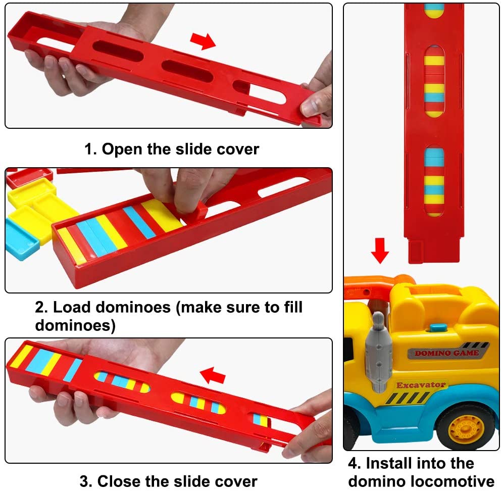 DOMINO BLOCKS TRAIN FOR KIDS - Toymallpk