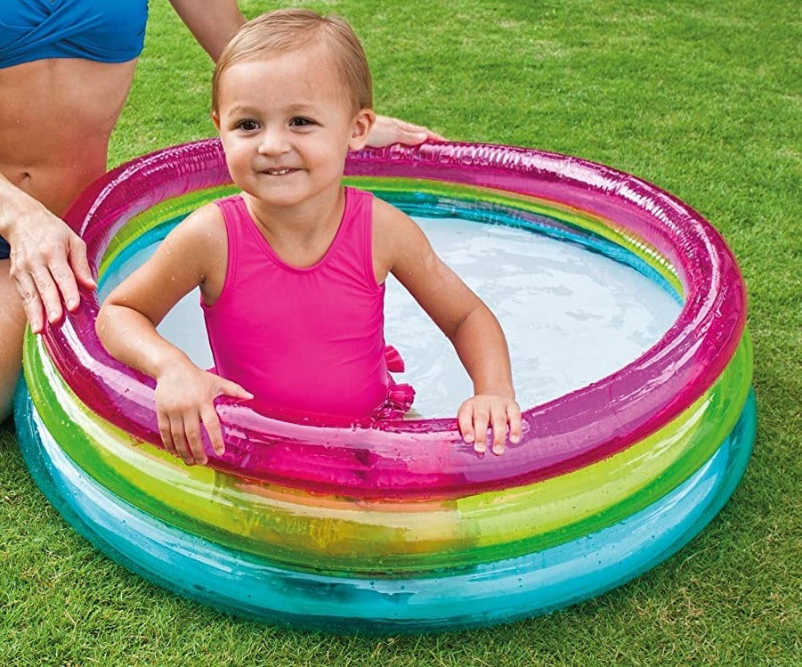 INTEX Sunset Glow Baby Pool ( 34" X 10" ) - Toymallpk