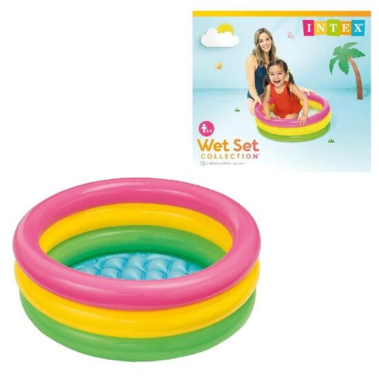 INTEX Sunset Glow Baby Pool ( 24'' x 8.5" ) - Toymallpk