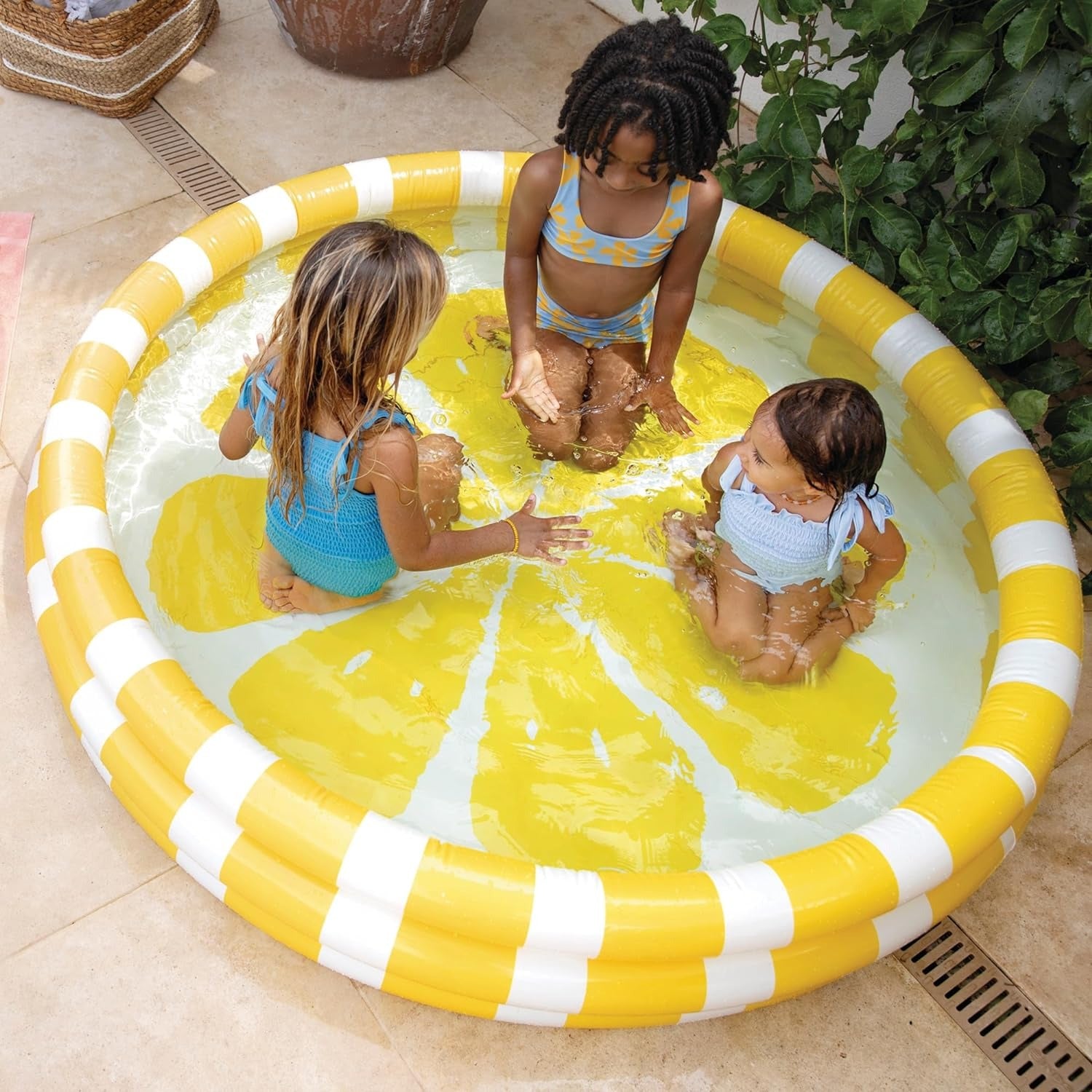 Intex Lemon Fruit Kids Swimming Pool 58"X12" - Toymallpk