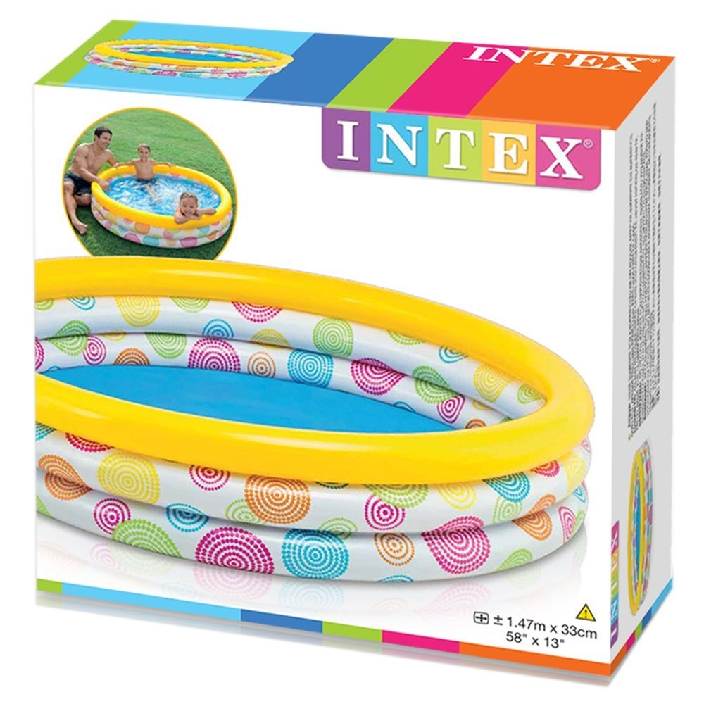 INTEX Wild Geometry Pool (58" x 13") - Toymallpk