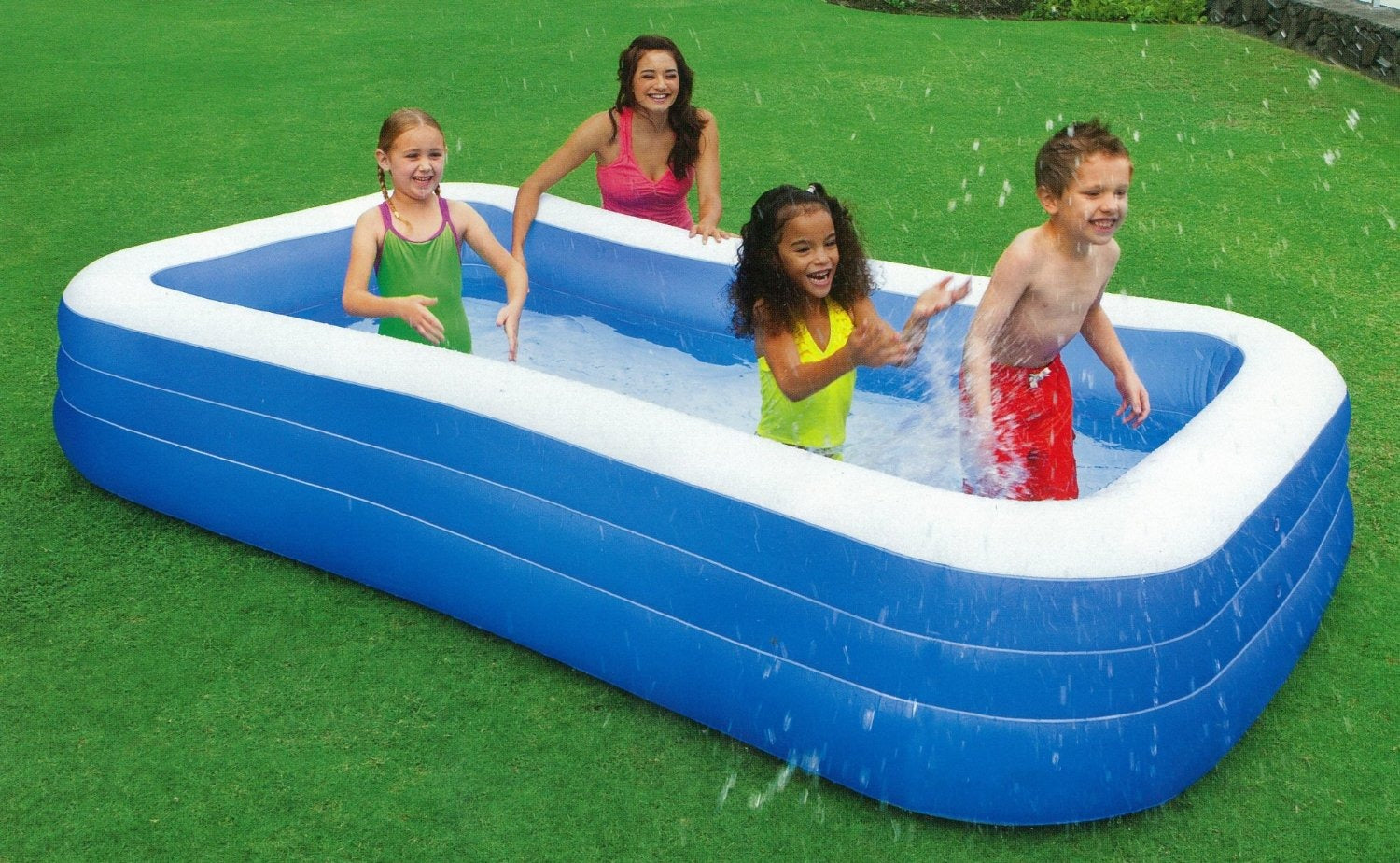 INTEX Swim Center Family Pool (120" L x 72" W 22" H) - Toymallpk