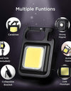 Portable LED Keychain Lights COB Flashlight