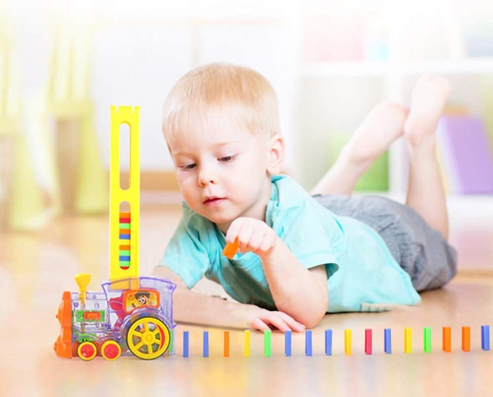 DOMINO BLOCKS TRAIN FOR KIDS - Toymallpk