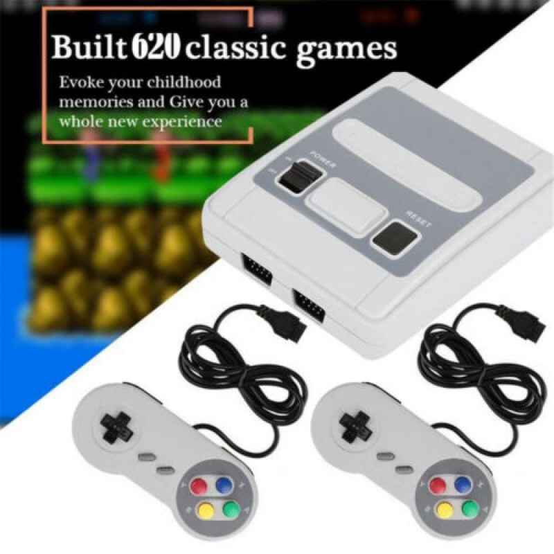 VIDEO TV GAME 620 Games In 1 Mini SNES TV Super Classic Retro SFC VideO GAME