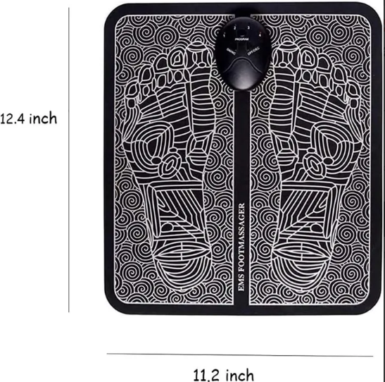 Machine Foot Mat Foot Massager Mat Portable Folding Feet Massage Pad Machine Electronic ...