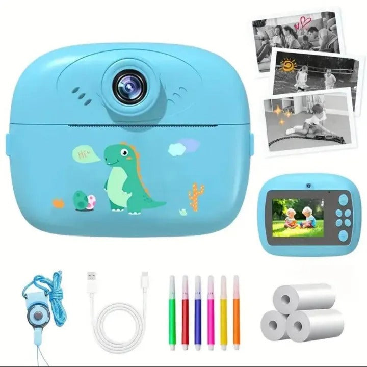 DIGITAL THERMAL PRINT CAMERA 1080P   REAR HD D8S CHILDRENS TIME FRONT/BACK