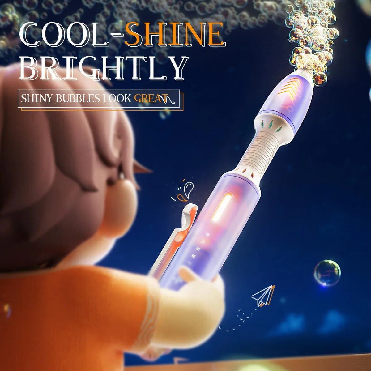 Music, Lights, & Bubbles