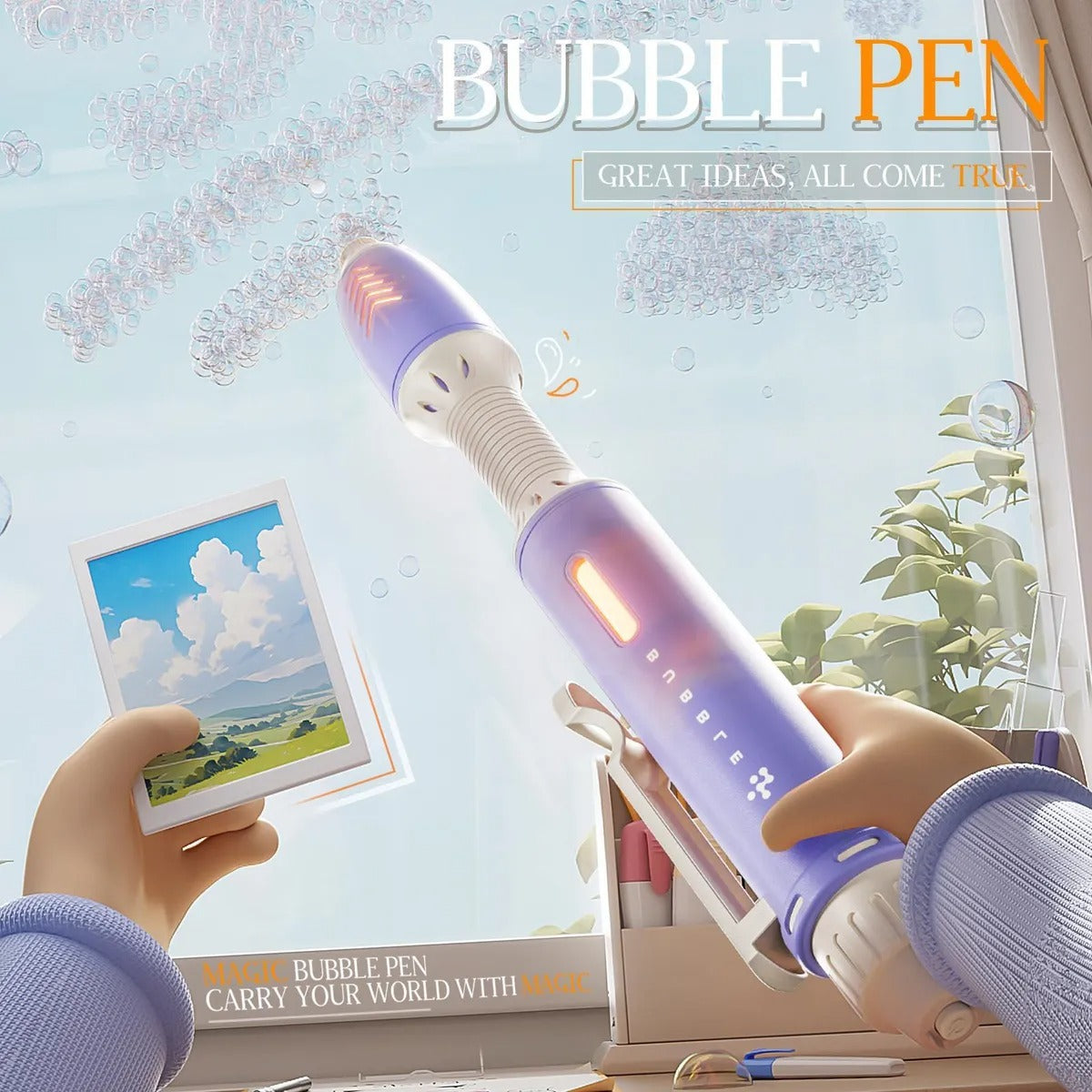 Music, Lights, & Bubbles