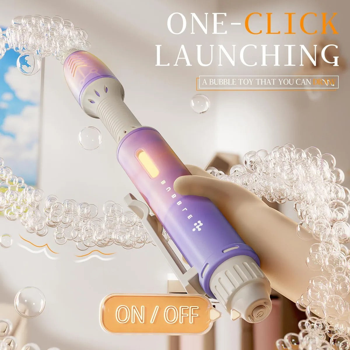 Music, Lights, & Bubbles