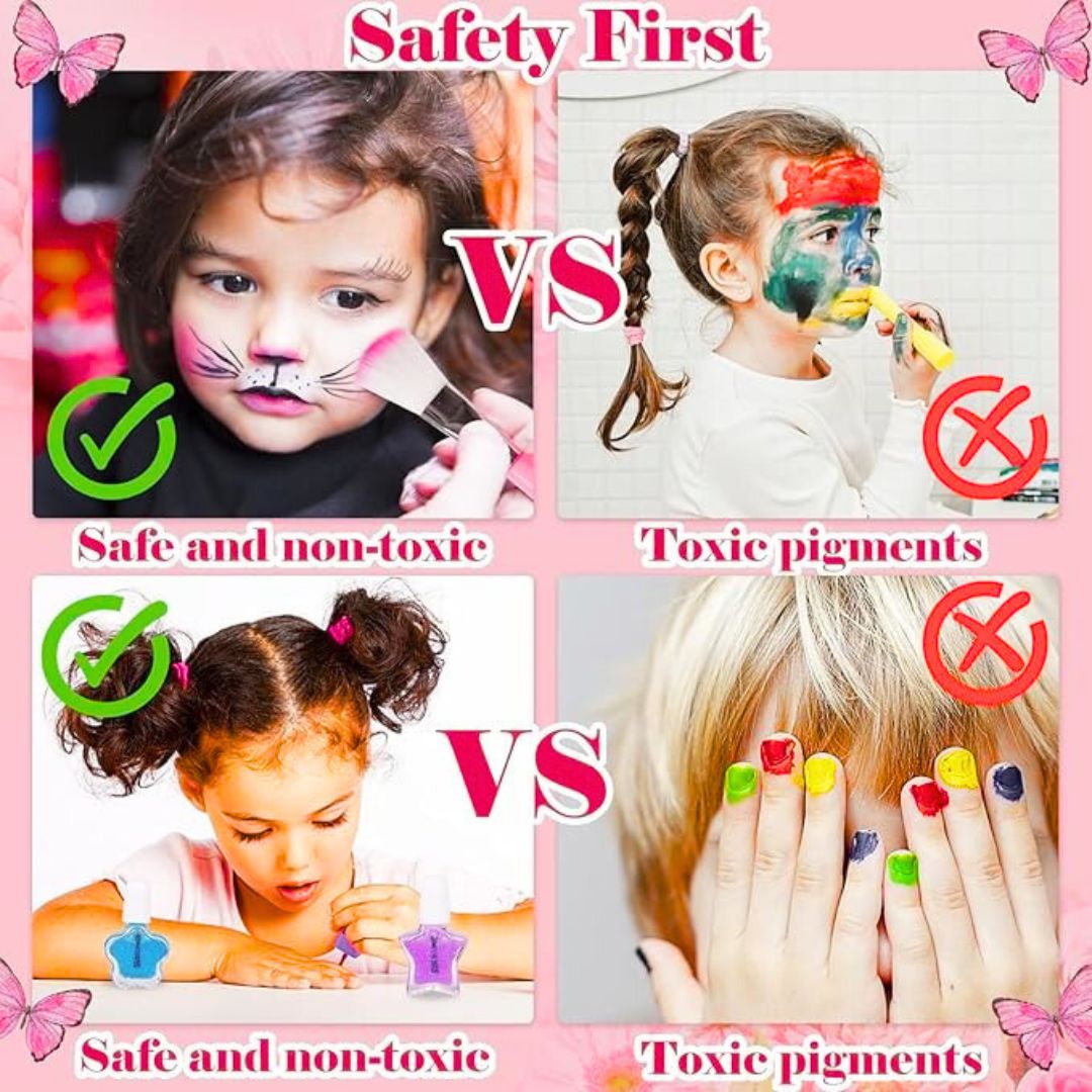 🦄 Unicorn Makeup & Beads Box – Magical Playset for Princesses ✨