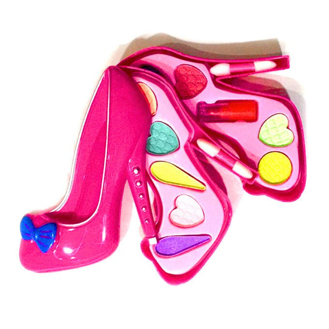 👠 High Heel Fashion Makeup Set – Cute Glam Kit for Little Divas! 💖