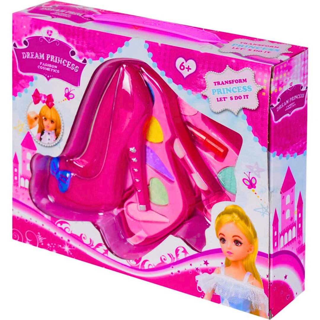 👠 High Heel Fashion Makeup Set – Cute Glam Kit for Little Divas! 💖