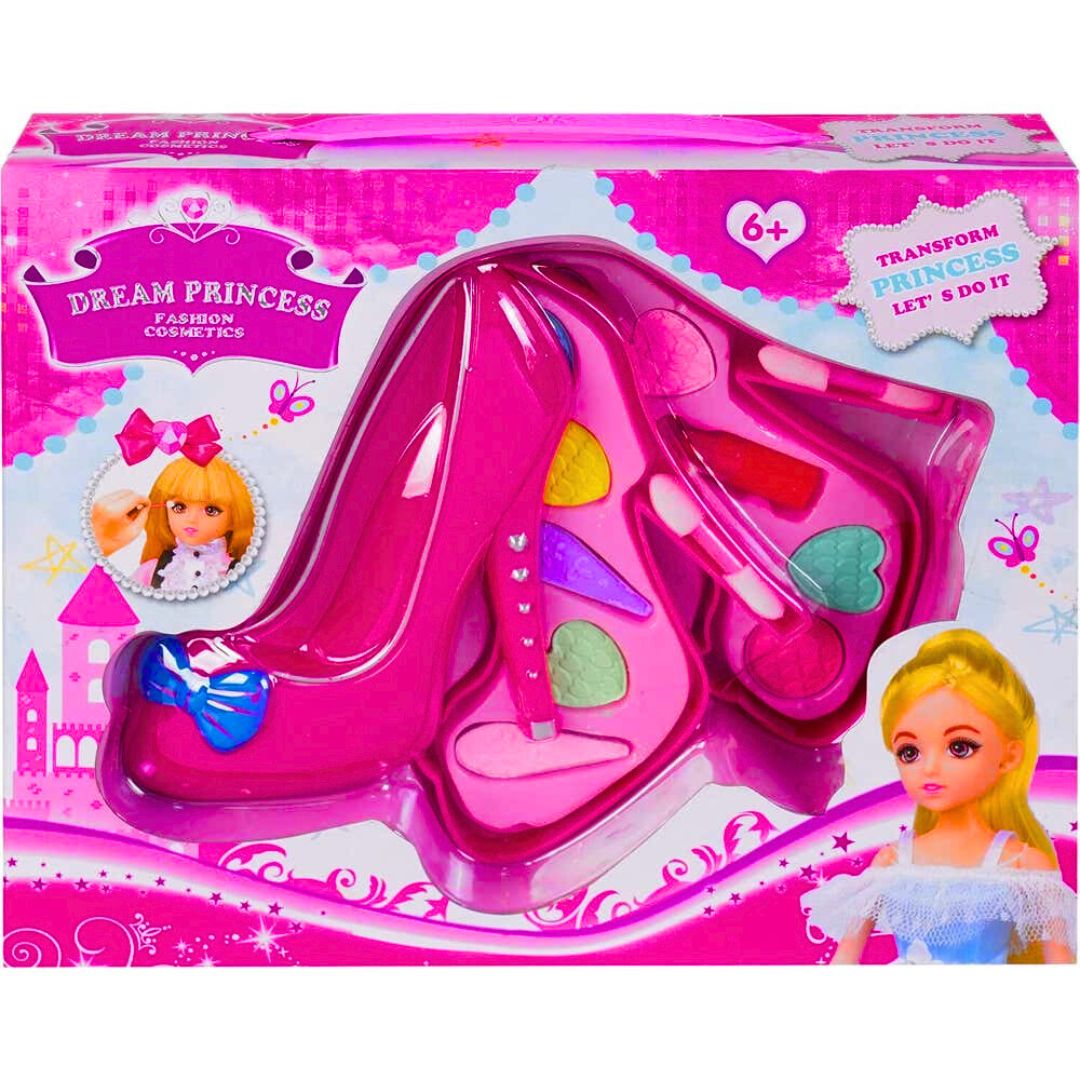 👠 High Heel Fashion Makeup Set – Cute Glam Kit for Little Divas! 💖