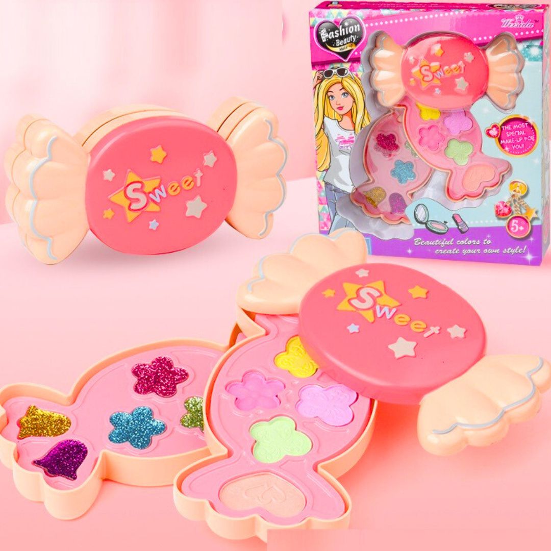 🍬 Candy Style Fashion Beauty Makeup Kit – Little Glam Queens Ke Liye Perfect! 💄✨