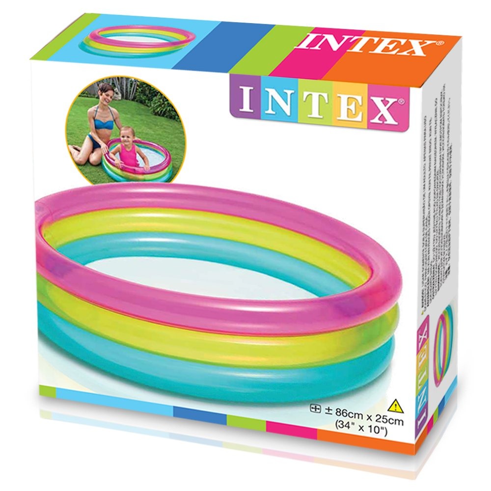 INTEX Sunset Glow Baby Pool ( 34" X 10" ) - Toymallpk