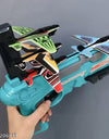 Airplane Launcher Gun Kids Toys Glider Flight Flying Foam Airplane