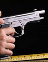 Metal 9 Mm Pistol Gun Shaped Cigarette Lighter