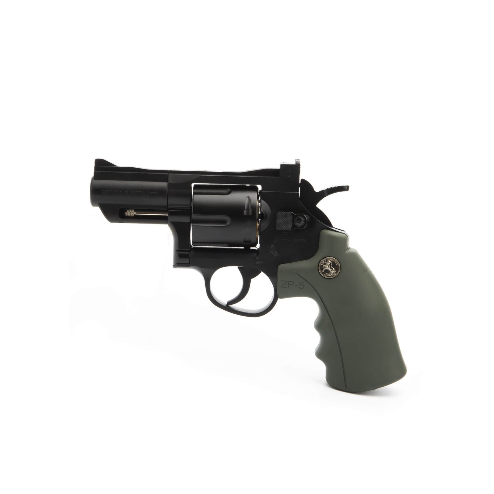 ZP5 Revolver Soft Bullet Toy GUN METAL BODY AND SHELL EJECT WITH GEL BLASTER 2 IN 1