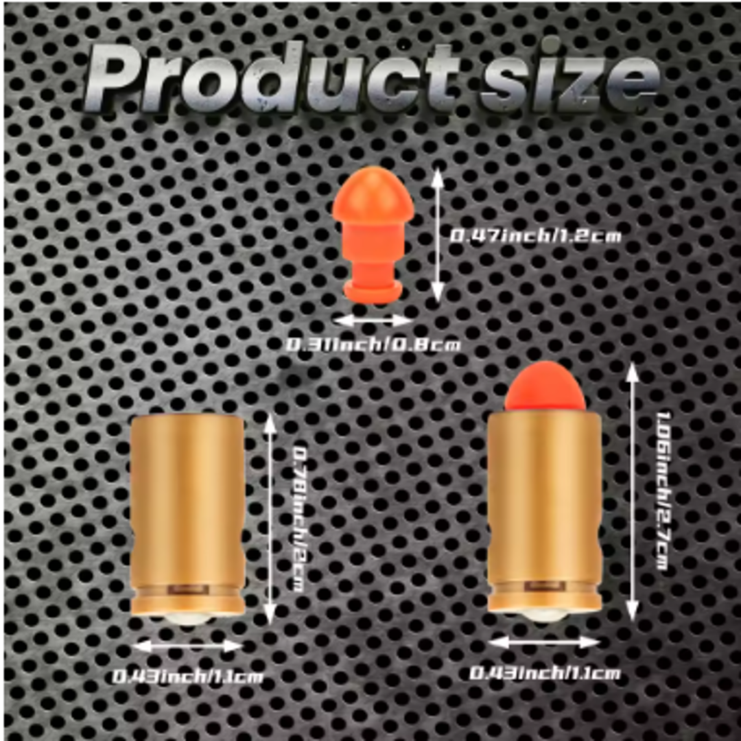 AUTO GUN BULLET SHELL EJECT WITH 10 DART AND 6 SHELL ONLY BULLET