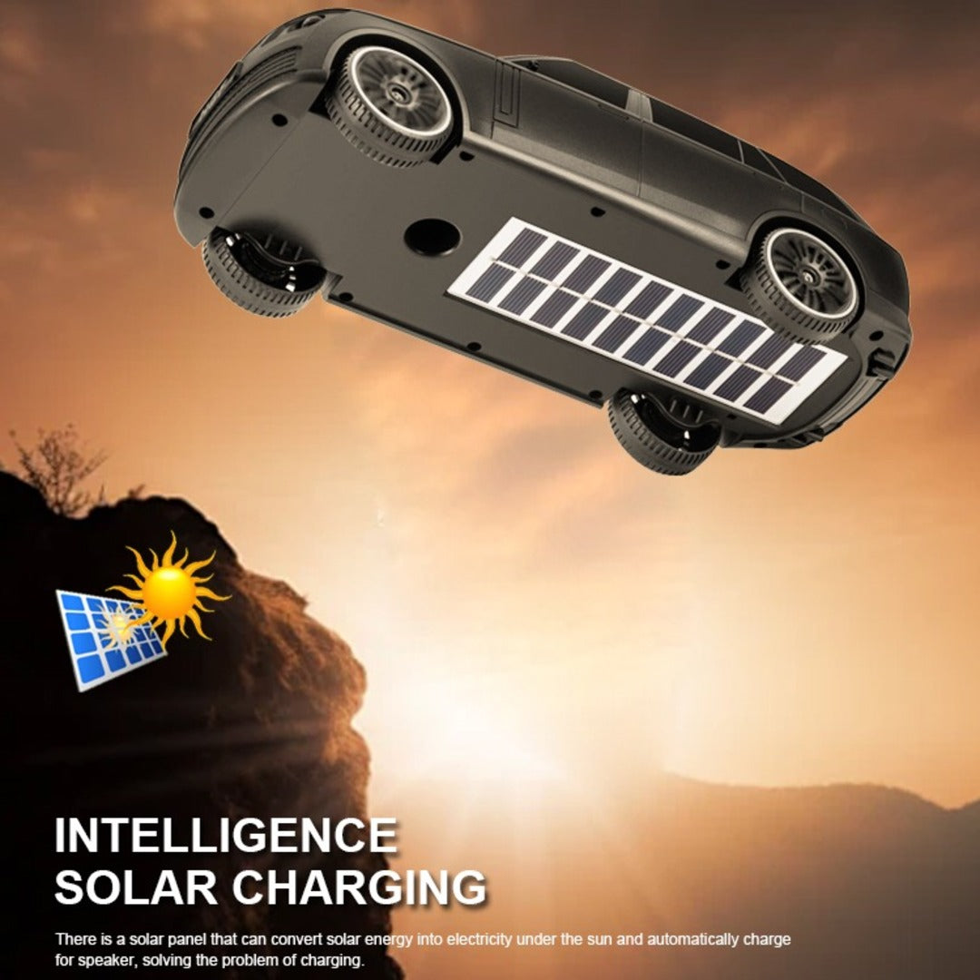 BlueTooth Speaker Charge With Solar & USB Cable Model CAR+JEEEP