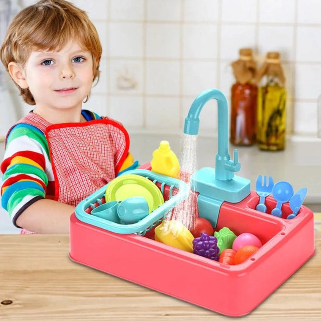 🍴 Kids' Kitchen Sink Playset – Wash, Learn & Play! 🌟