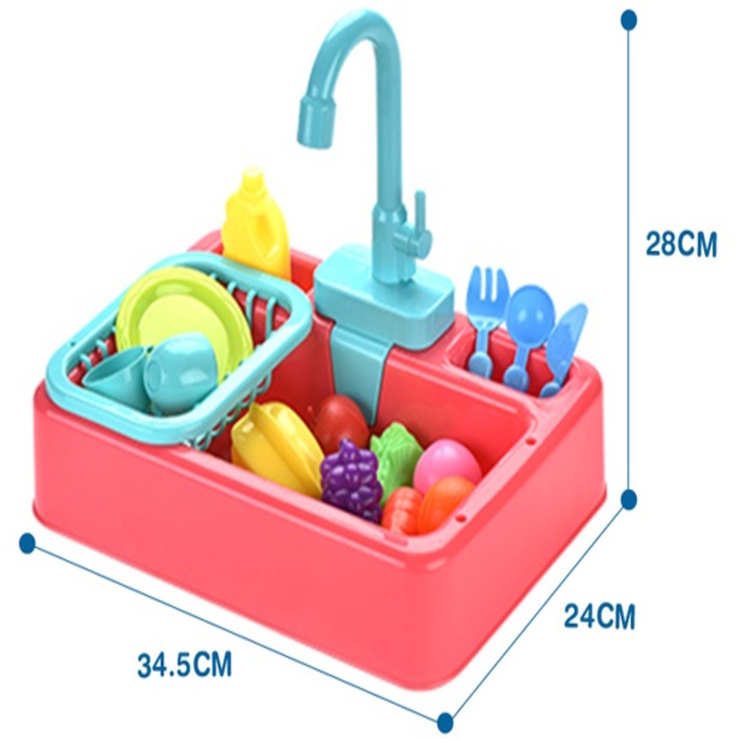 🍴 Kids' Kitchen Sink Playset – Wash, Learn & Play! 🌟