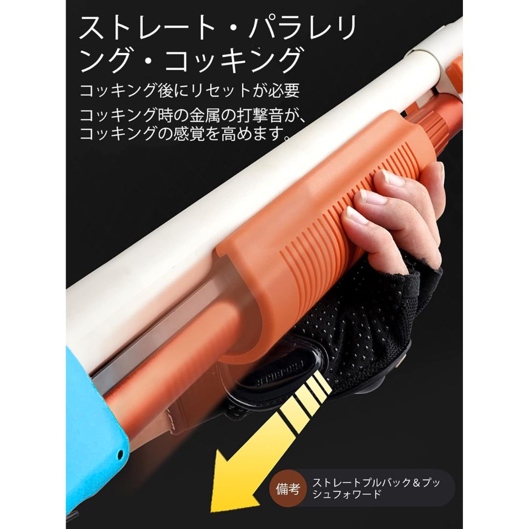 SHELL EJECT SOFT DART Shotgun Style Toy Gun Blowback Shells Reproducti ...