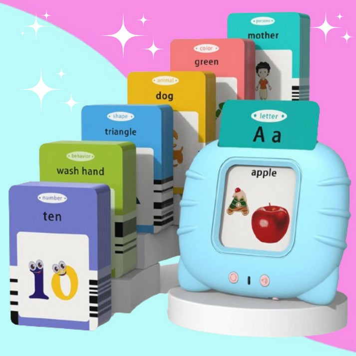 224 pieces FLASH CARDS LEARNING MACHINE FOR KIDS