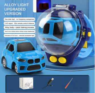 Kids Mini Remote Control Watch Car