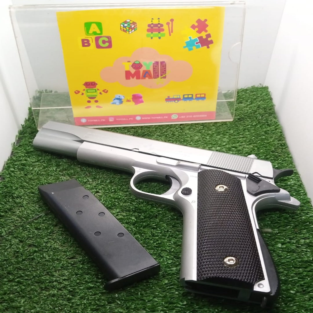 🔫 Silver Hawk BB Bullet Toy Gun - Durable & Realistic Adventure Toy💣