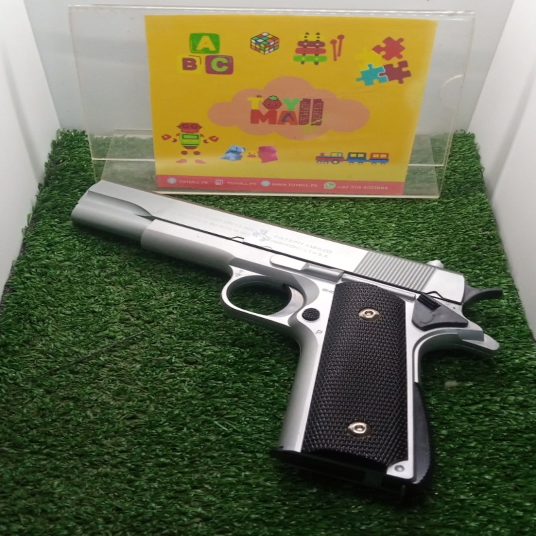 🔫 Silver Hawk BB Bullet Toy Gun - Durable & Realistic Adventure Toy💣