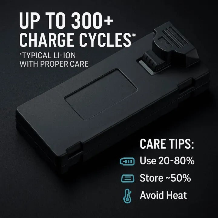 🔋 Rechargeable Drone Battery – Compatible with E99, K11 & P23 Pro Drones! 🚁⚡