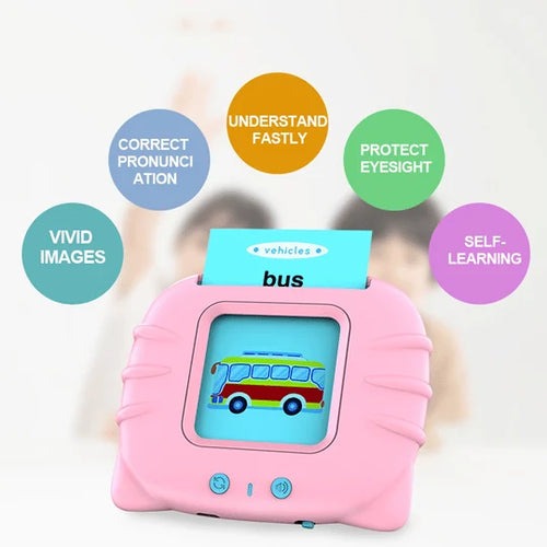 224 pieces FLASH CARDS LEARNING MACHINE FOR KIDS