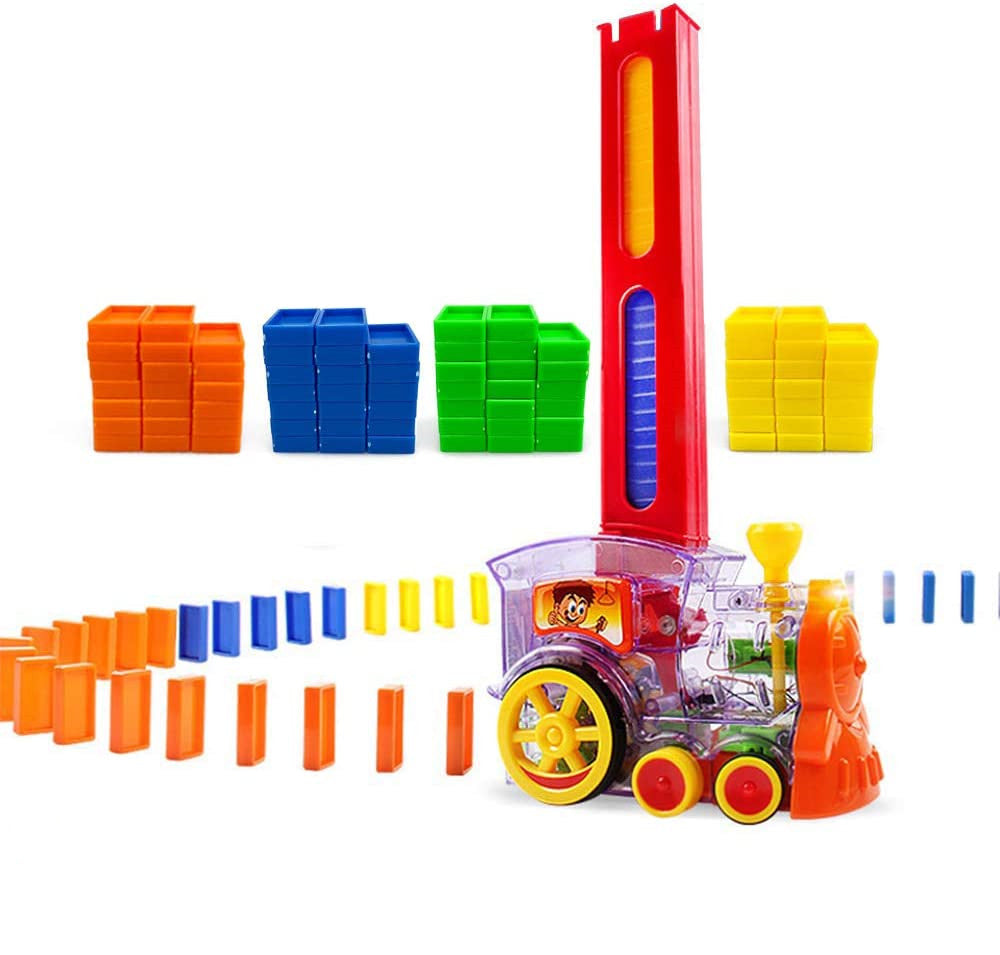 DOMINO BLOCKS TRAIN FOR KIDS - Toymallpk