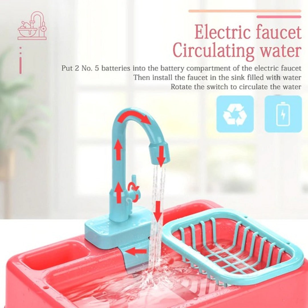 🍴 Kids' Kitchen Sink Playset – Wash, Learn & Play! 🌟