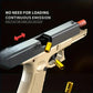 Shell Ejecting Automatic Gun Toy Pistol for Kids