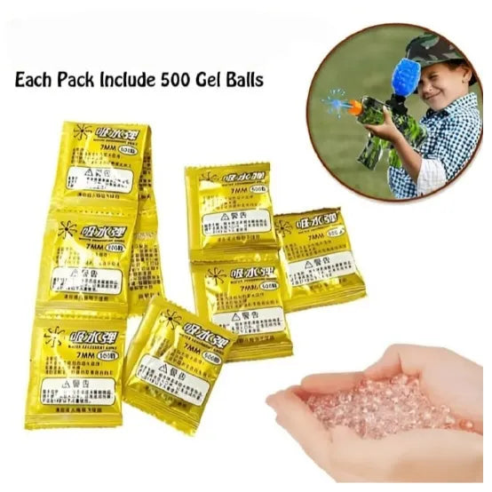 Orbeez Gel Balls for Blaster Gun, Water Beads for Gun Toy Refill Ammo PACK OF 10