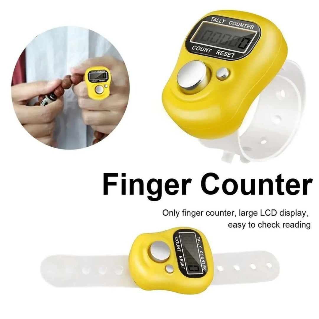 📿 Digital Finger Tally Counter – Portable Tasbeeh for Zikr & Prayer Pack Of 2